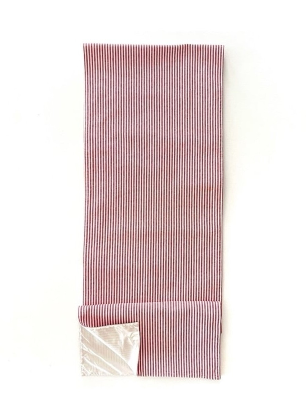 Pottery Barn Wheaton Striped Runner - Red